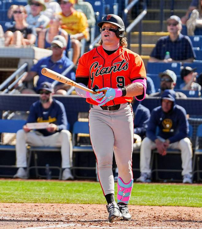 (샌프란시스코 중견수 해리슨 베이더)