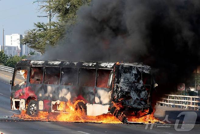 불안한 정세의 멕시코ⓒ AFP=뉴스1