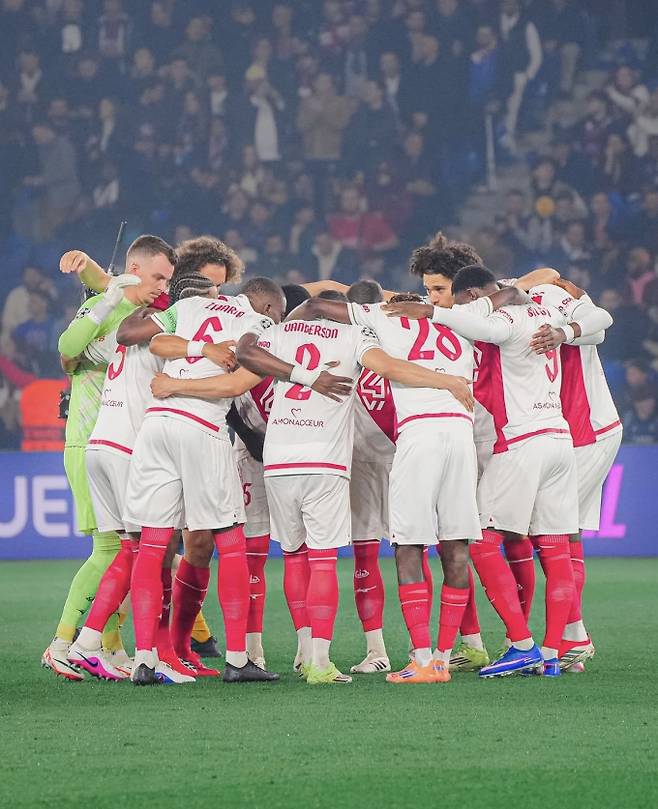 PSG, 모나코에 2-2… 16강 진출 (사진=ASMONACO)