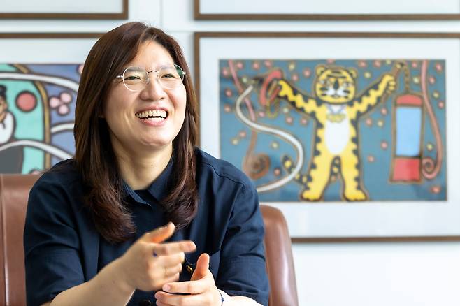 문체부 차관 시절의 장미란 /이신영 영상미디어 기자