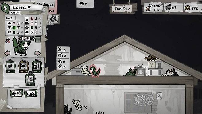 모습이 독특한 돌연변이 친구, 옆에도 자식이라 돌연변이다