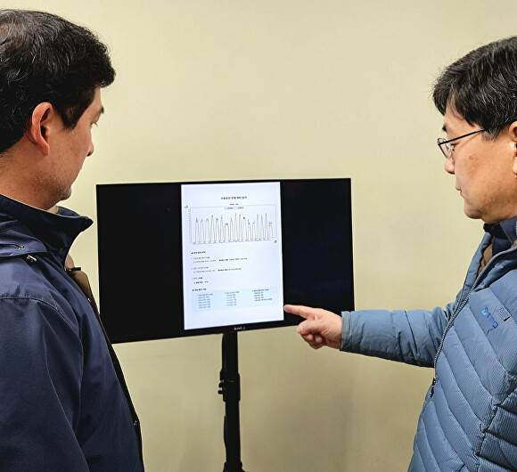 ‘수동운전 패턴 분석 시스템’ 교육 [사진=대구교통공사]