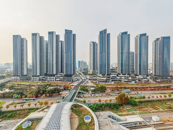 힐스테이트 더 운정 전경. 현대건설 제공