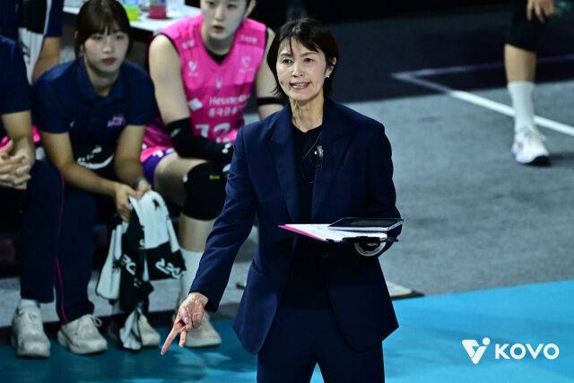 요시하라 감독./KOVO