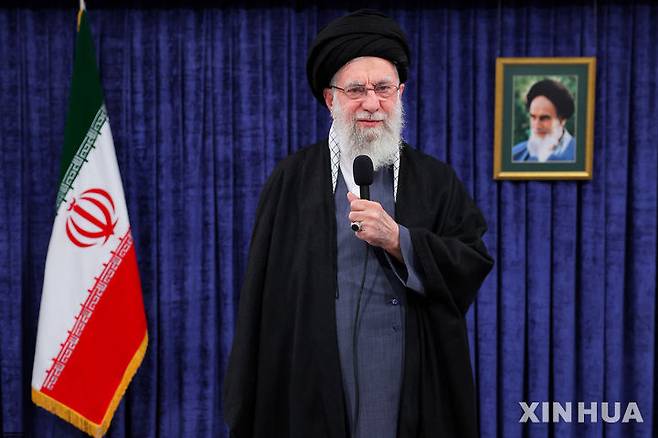 [테헤란=신화/뉴시스] 아야톨라 알리 하메네이 이란 최고지도자 (사진=뉴시스DB)