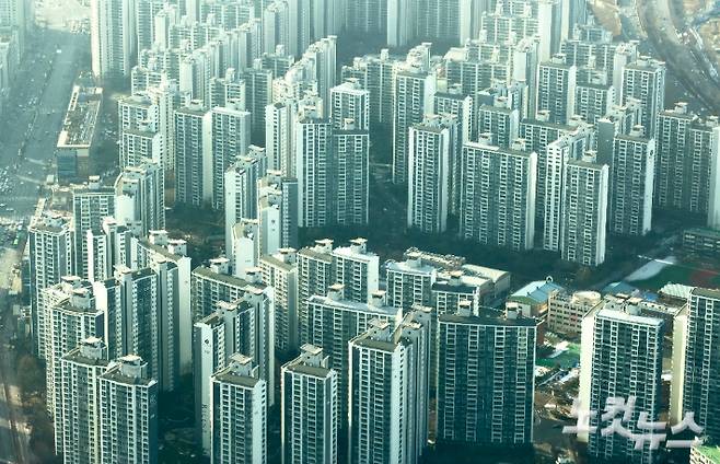 서울 시내 아파트의 모습. 박종민 기자