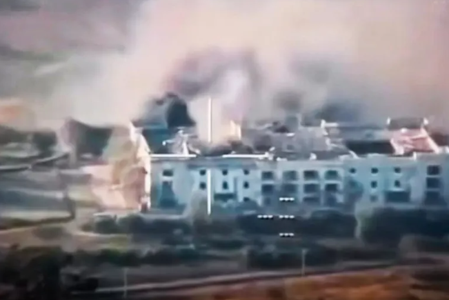 지난해 12월 태국이 F-16 전투기를 투입해 캄보디아의 군 기지를 공습한 모습