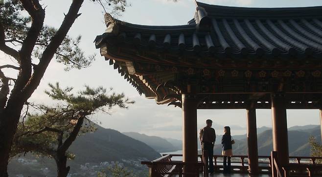 드라마 속 양산 오봉산 임경대 [경남 양산시 제공. 재판매 및 DB 금지]