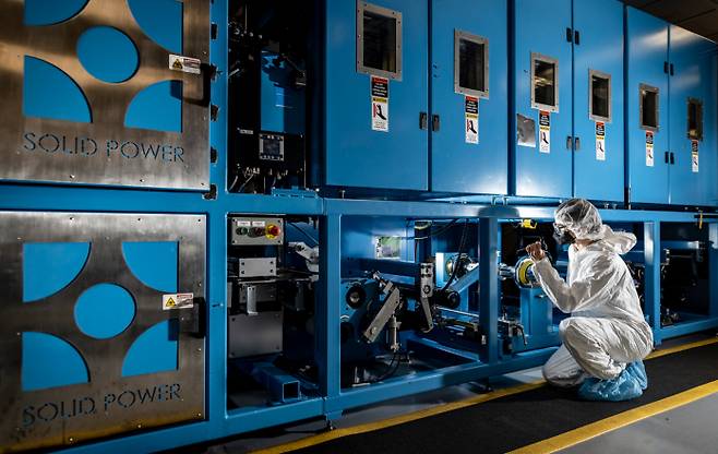 미국 솔리드파워가 한국에 연간 최대 500톤(t) 규모 고체전해질 생산 거점을 구축한다. (사진=솔리드파워)