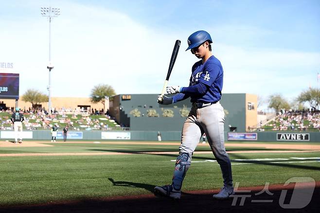 LA 다저스 김혜성. ⓒ AFP=뉴스1