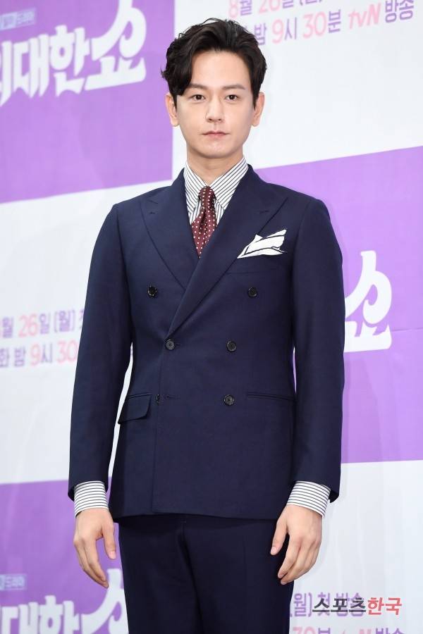 tvN 새 월화드라마 '위대한 쇼' 제작발표회에 참석한 임주환.&nbsp; 사진=스포츠한국 DB