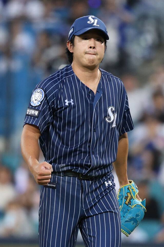 삼성 라이온즈 양창섭./삼성 라이온즈