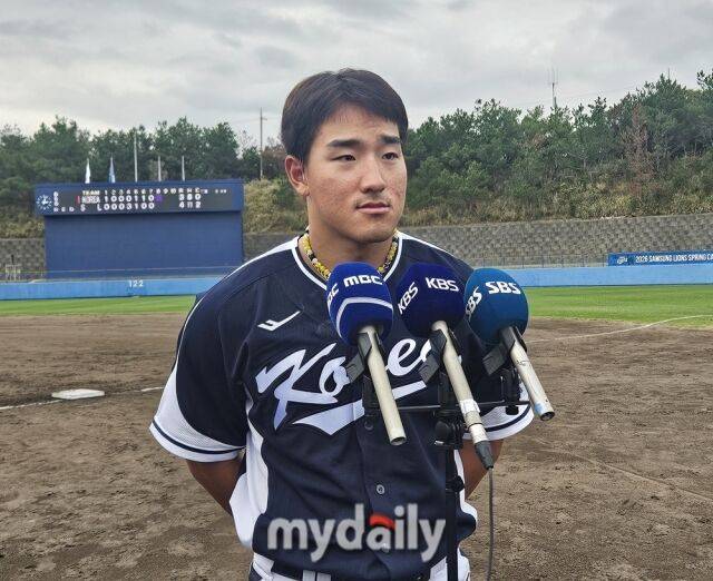 한국 WBC 대표팀 안현민./오키나와(일본)=심혜진 기자
