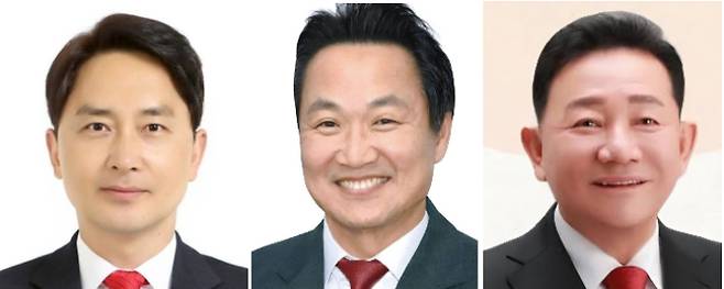 김병욱, 안승대, 공원식(왼쪽부터) 자료사진