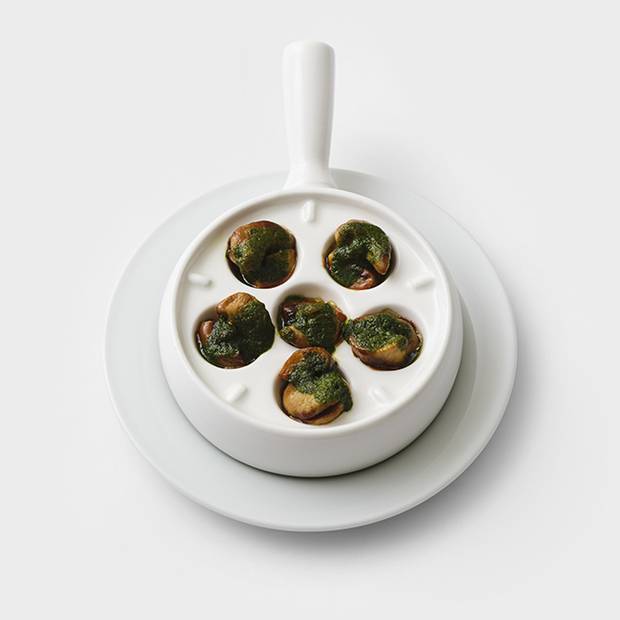 그래비티 조선 서울 판교의 에스카르고 메뉴. 사진=조선호텔앤리조트