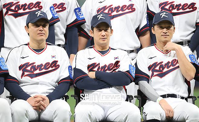 ▲ 왼쪽부터 박동원 최재훈 박해민 ⓒ곽혜미 기자