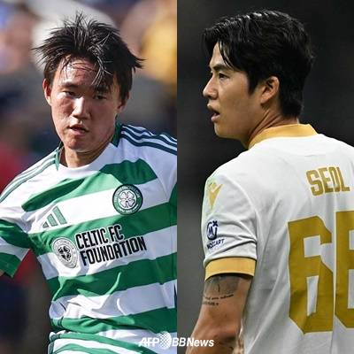 양현준(왼쪽)과 설영우. /AFPBBNews=뉴스1