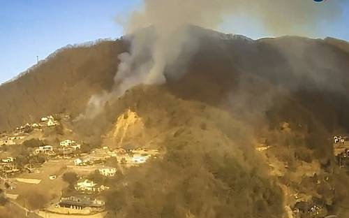 화재현장 [경기소방 제공. 재판매 및 DB 금지]