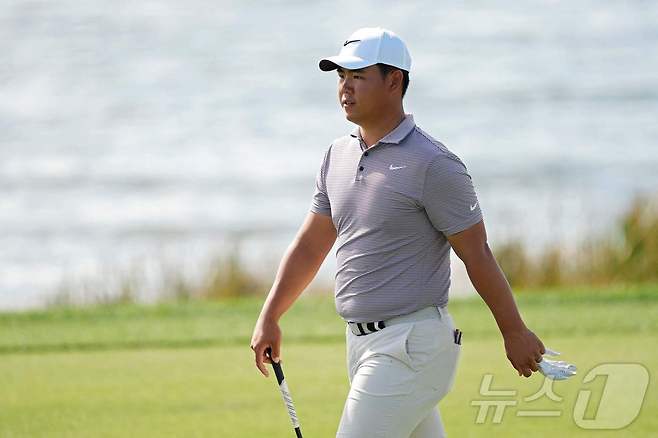 PGA 투어 김주형. ⓒ AFP=뉴스1