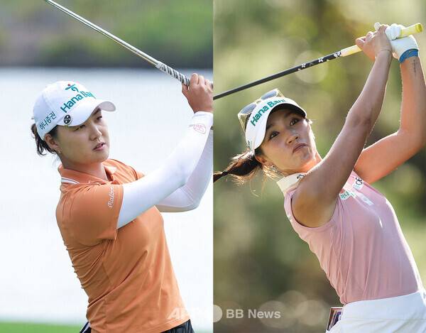 2026년 미국여자프로골프(LPGA) 투어 '아시안 스윙' HSBC 위민스 월드챔피언십에 출전한 이민지 프로, 리디아 고. 사진제공=ⓒAFPBBNews = News1 (사진을 무단으로 사용하지 마십시오.)
