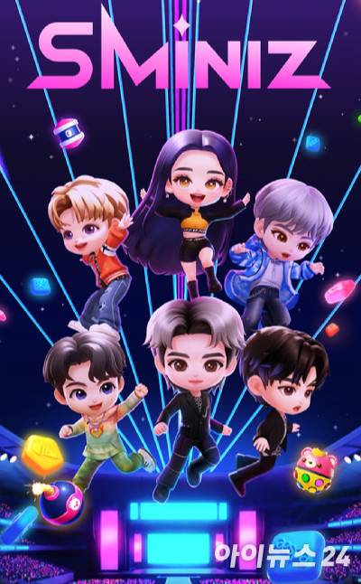 카카오게임즈 '슴미니즈' 게임 플레이 화면. [사진=박정민 기자]