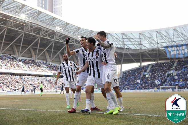 송민규. 한국프로축구연맹 제공