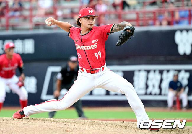 [OSEN=최규한 기자] CPBL 웨이취안 드래곤스 린카이웨이/ dreamer@osen.co.kr