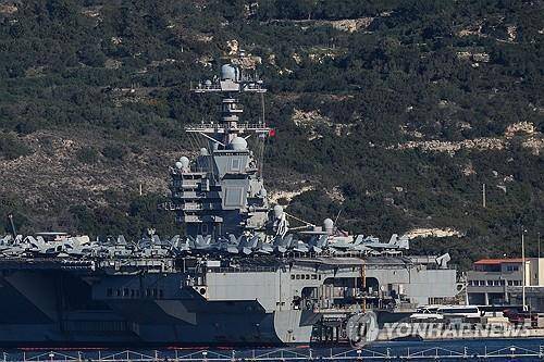 미군 항공모함 [연합뉴스 자료사진]