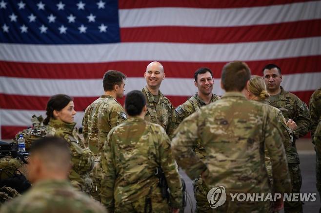 중동에 파병되는 미군들 [AFP 연합뉴스 자료사진. 재판매 및 DB 금지]