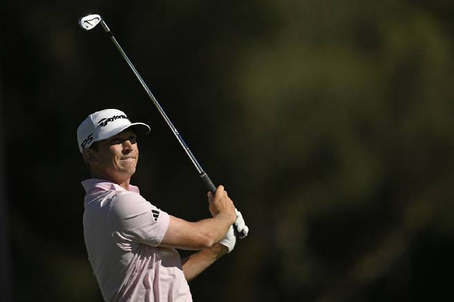 브리지먼의 아이언 샷.(사진=AFPBBNews)