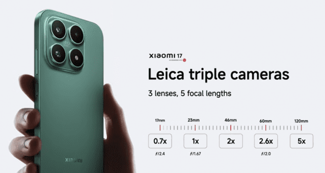 샤오미17 발표 현장