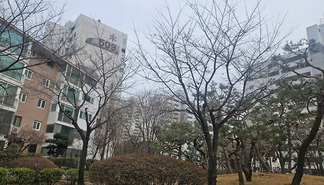 양천구 목동5단지 전경. 이지은 기자