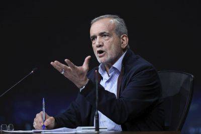 페제시키안 이란 대통령. AP연합뉴스.