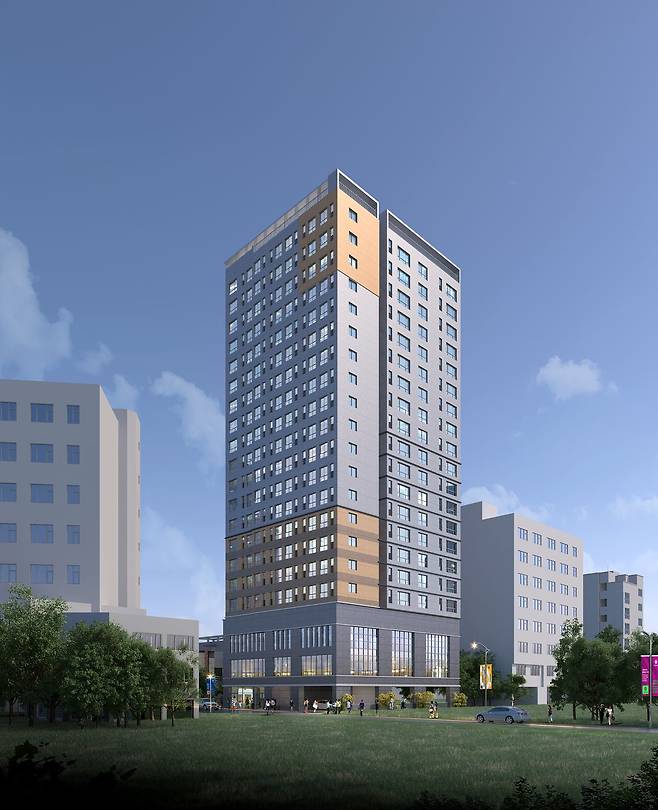 서울시와 SH가 사당역에서 운영하고 있는 청년안심주택의 조감도. 서울시 홈페이지 캡처