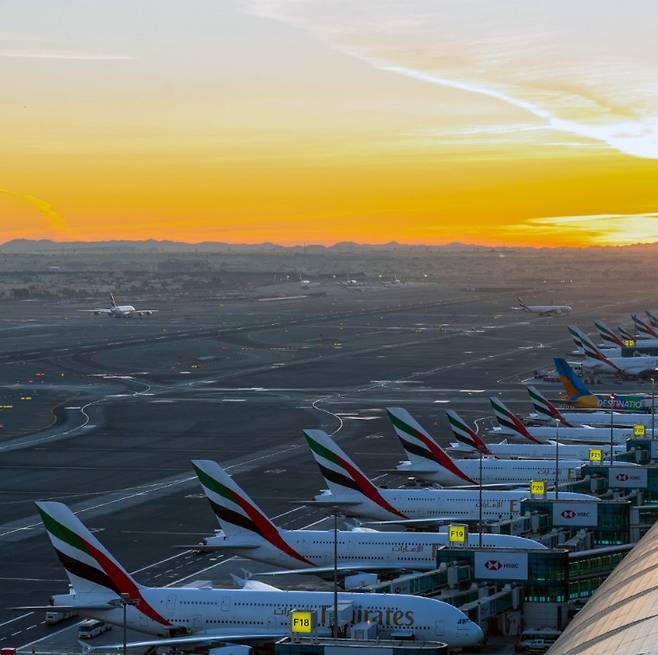 아랍에미리트 두바이국제공항 (출처:두바이공항 홈페이지)