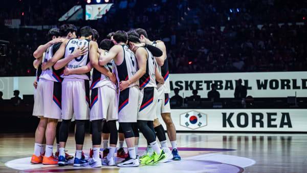 한국 남자농구 대표팀. FIBA 제공