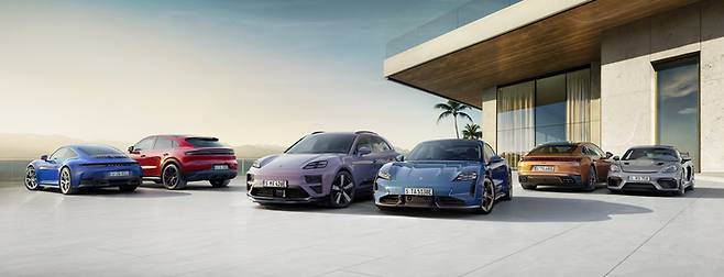 포르쉐 라인업 [사진출처=포르쉐 홈페이지 캡처]