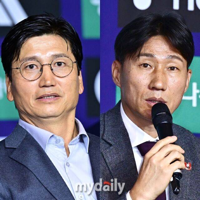 정정용 전북 현대 감독, 이영민 부천FC1995 감독./마이데일리 DB