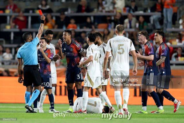 LAFC와 휴스턴 경기장면/게티이미지코리아