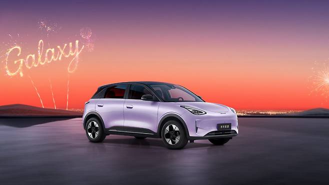 2025년 중국 전기차 최다 판매 모델인 지리자동차의 ‘싱위안’.