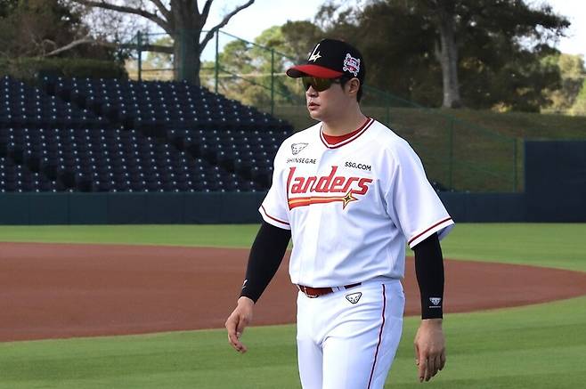 ▲ 김재환 ⓒSSG 랜더스