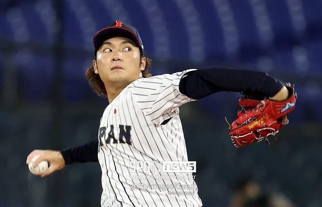 ▲ 지난해 사와무라상 수상자인 이토 히로미가 WBC 한일전에서 기쿠치 유세이(LA 에인절스)에 이어 마운드에 오를 것으로 보인다.