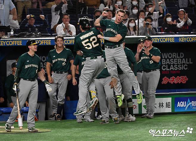 Australian baseball team player