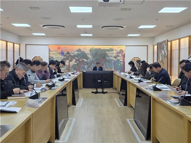 지난달 25일 열린 궁능 및 박물관 종합 안전 대책 회의 [국가유산청 제공. 재판매 및 DB 금지]