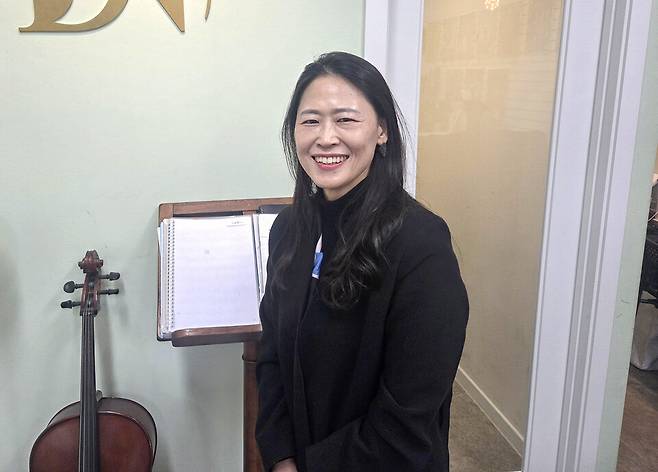 ▲ 조은령 경기DN프로젝트오케스트라 단장