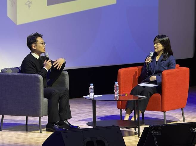 김남준 전 청와대 대변인은 2일 오후 5시 인천시 계양구 경인교육대학교 예지관 대강당에서 '쉬운 정치, 김남준' 북콘서트를 열었다. <사진=우제성 기자>