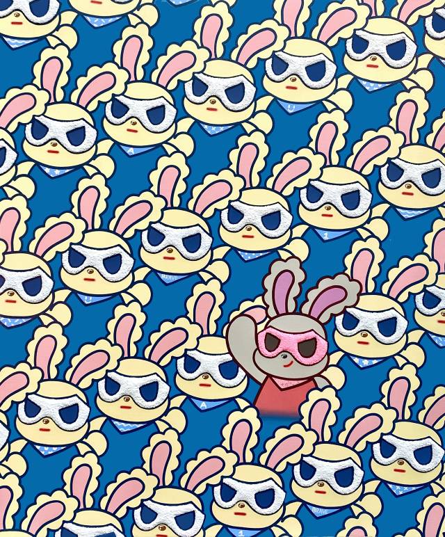 박세연, Im here-19, 2025. 성원아트갤러리 제공