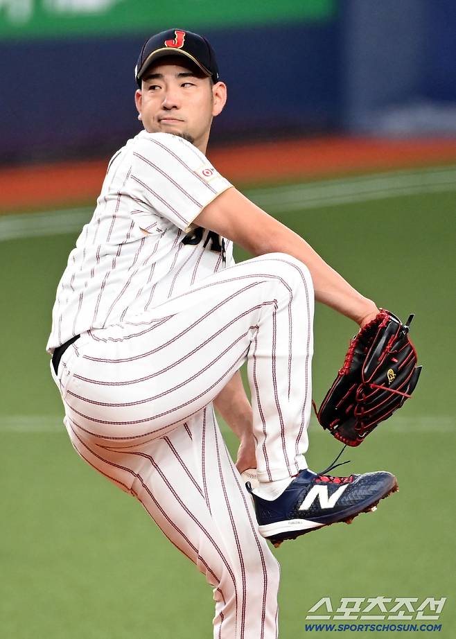 2일 일본 오사카 교세라돔에서 열린 WBC(월드베이스볼클래식) 일본 대표팀과 오릭스 버팔로스의 경기, 일본 선발투수 기쿠치 유세이가 역투하고 있다. 오사카(일본)=허상욱 기자wook@sportschosun.com/2026.03.02/