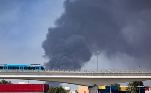 걸프국 공격하는 이란. [연합뉴스]