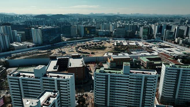 강서구 가양동서 개발되고 있는 CJ부지. 이건욱 PD